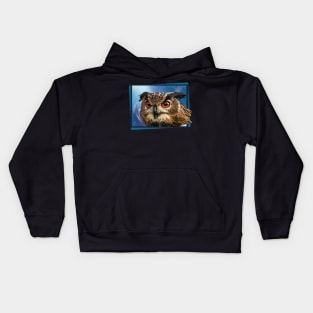 Royal Owl Kids Hoodie